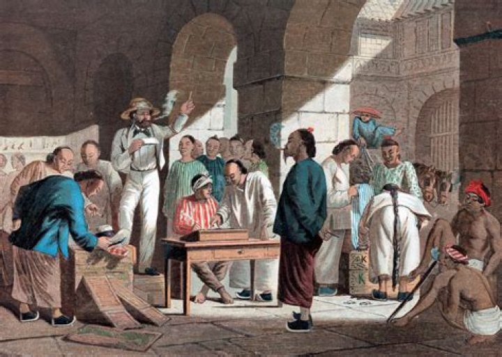 What did ancient China trade with the West?