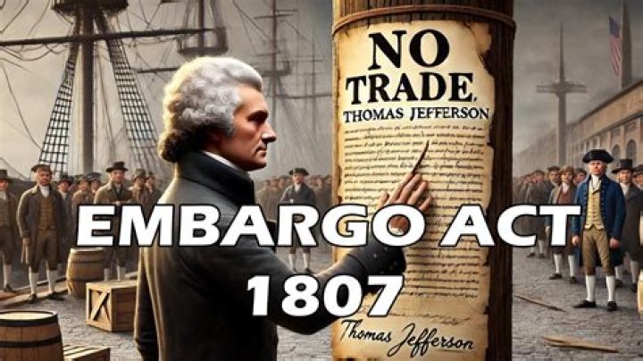 What did the Embargo Act say?
