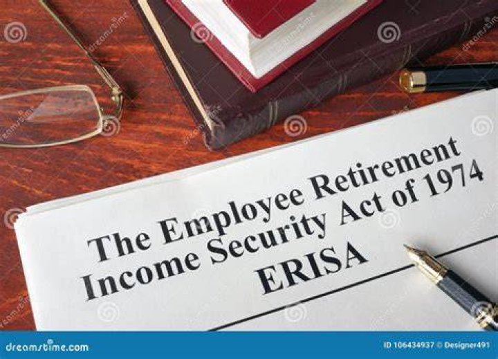 What did the Employee Retirement Income Security Act ERISA of 1974 do?