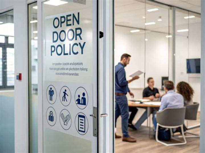 What did the open door policy do?
