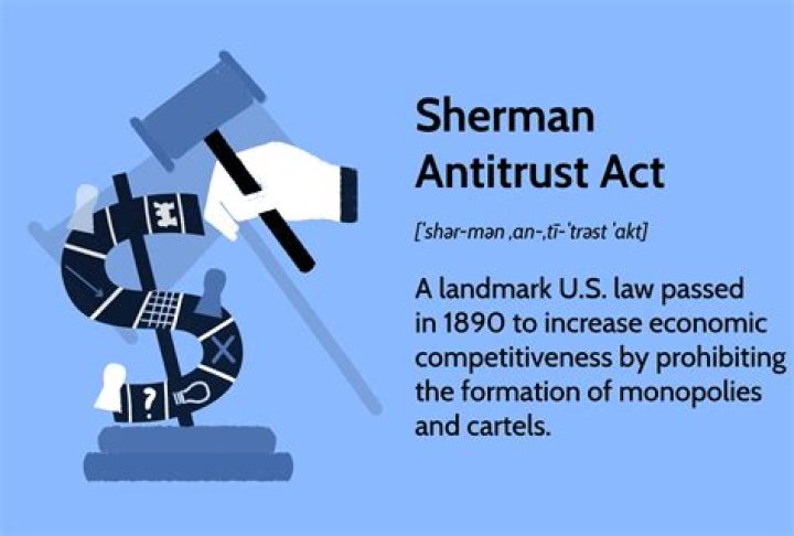 What did the Sherman Antitrust Act seek to do?