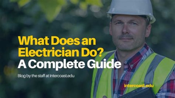 What do electricians mostly do?