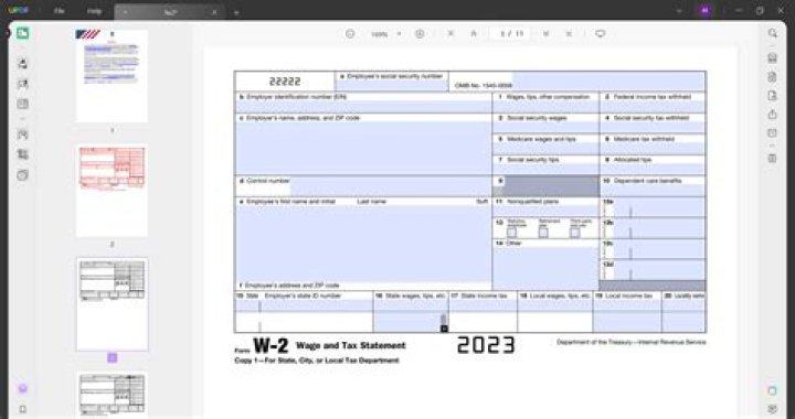What do I do if I lost my W2 form?