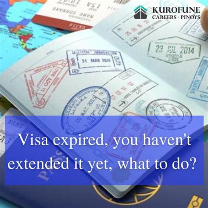What do I do if my work visa is expired?