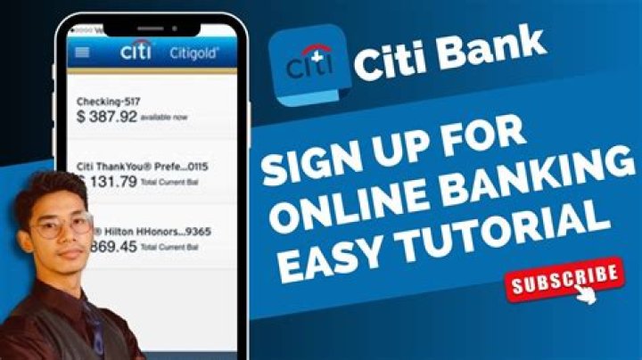 What do I need to open a bank account at Citibank?