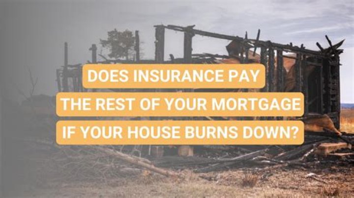 What do insurance companies do when your house burns down?