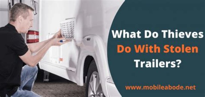 What do thieves do with stolen vehicles?