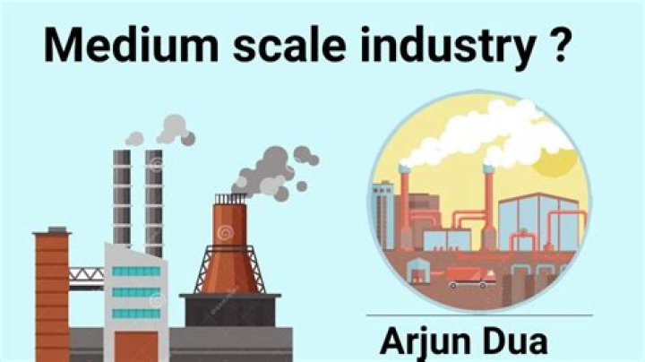 What do u mean by medium scale industry?