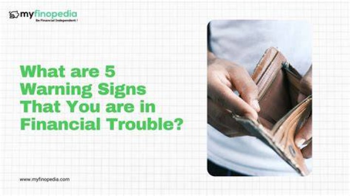 What do you do when you are in financial trouble?