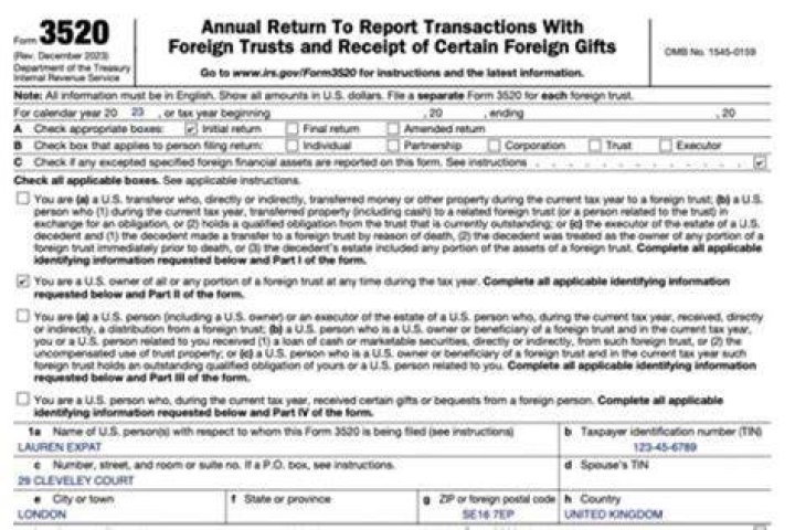 What do you need to know about Form 3520?