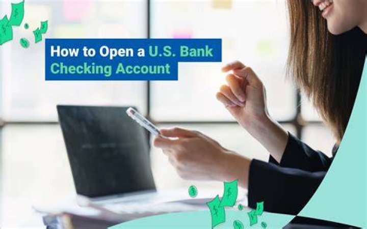 What do you need to open a checking account at a financial institution?