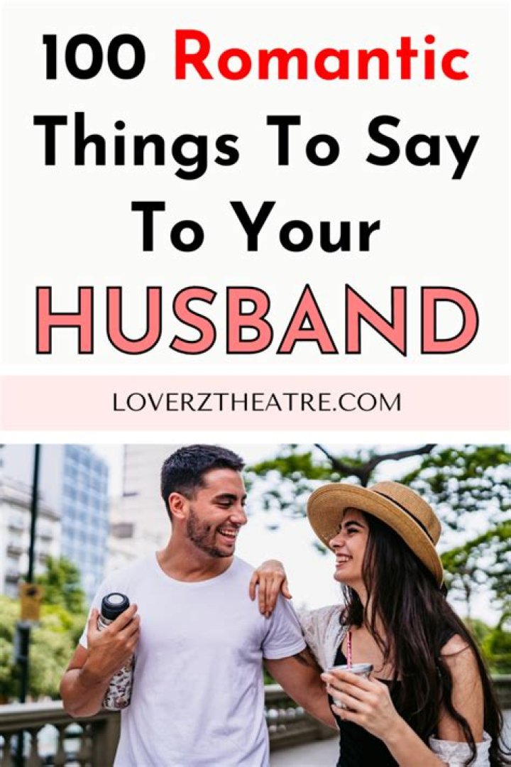 What do you say to your husband in the morning?