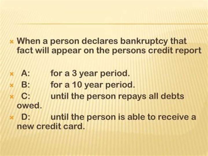 What do you think happens to the person who declares bankruptcy?