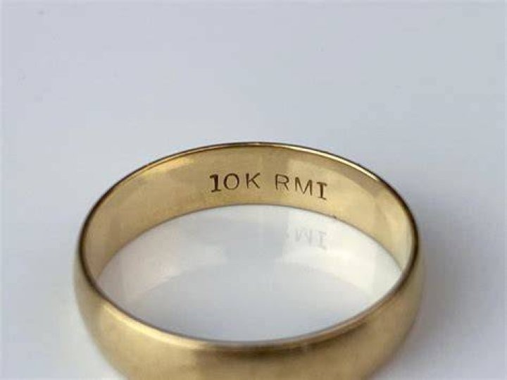 What does 10K RMI mean on jewelry?
