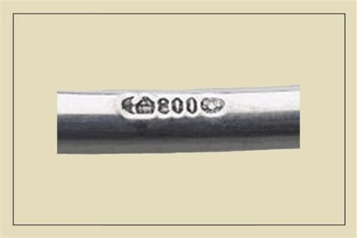 What does 800 mean on silverware?