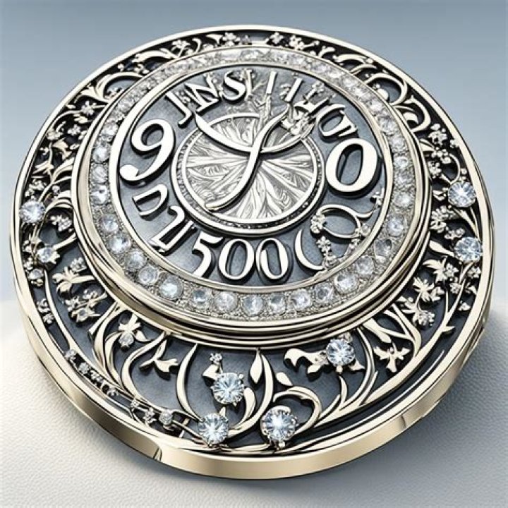 What does 900 mean on a piece of jewelry?