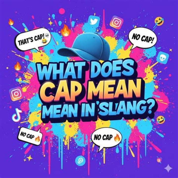 What does Cap mean in slang?