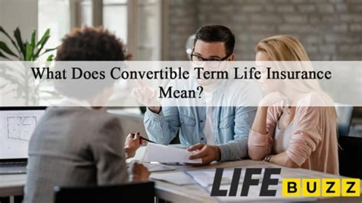 What does convertible insurance mean?