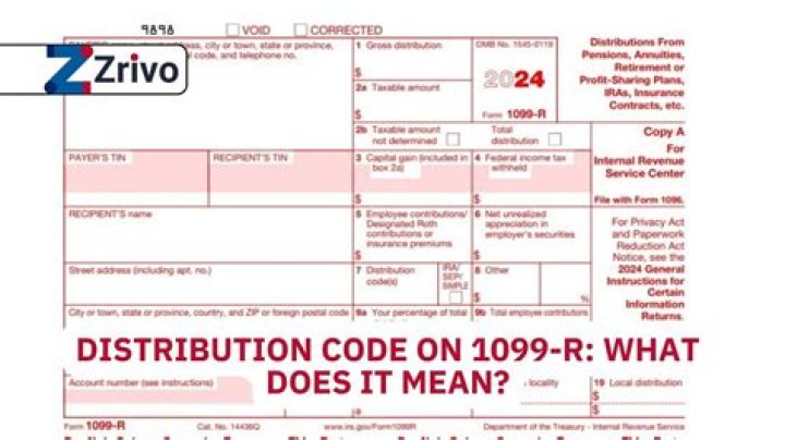 What does Distribution Code 4 mean on 1099-r?