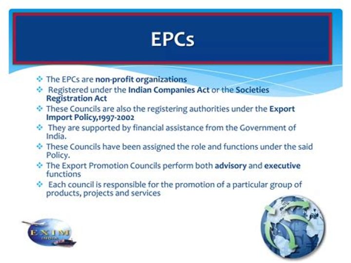 What does export promotion mean?