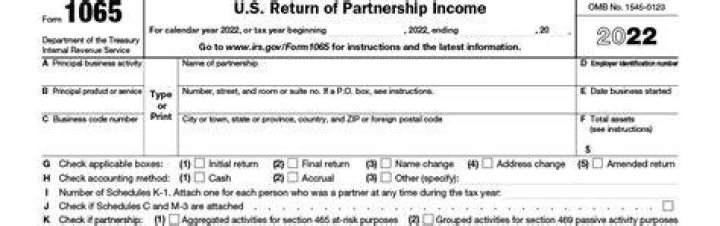 What does final return mean on 1065?