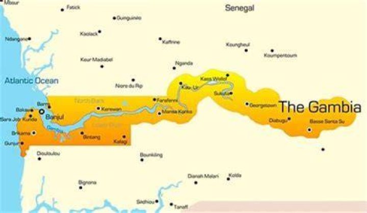 What does Gambia trade with other countries?