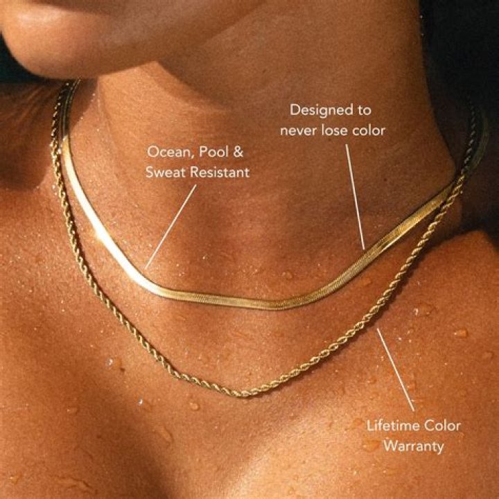 What does GS mean on a gold chain?