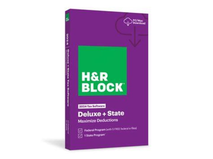 What does HR Block Deluxe include?