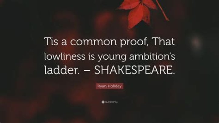 What does lowliness mean in Shakespeare?