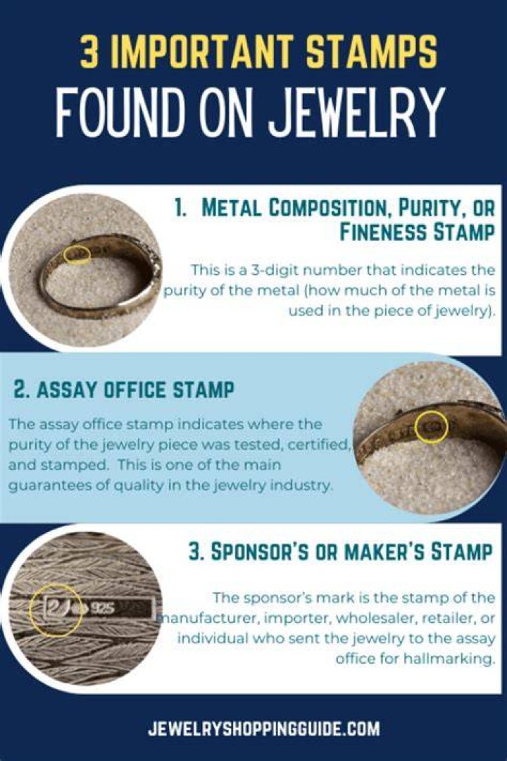 What does MP mean on jewelry?
