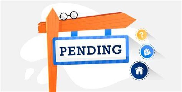 What does open pending mean?
