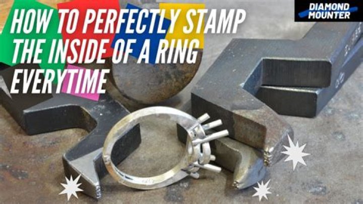 What does the stamp inside of a ring mean?