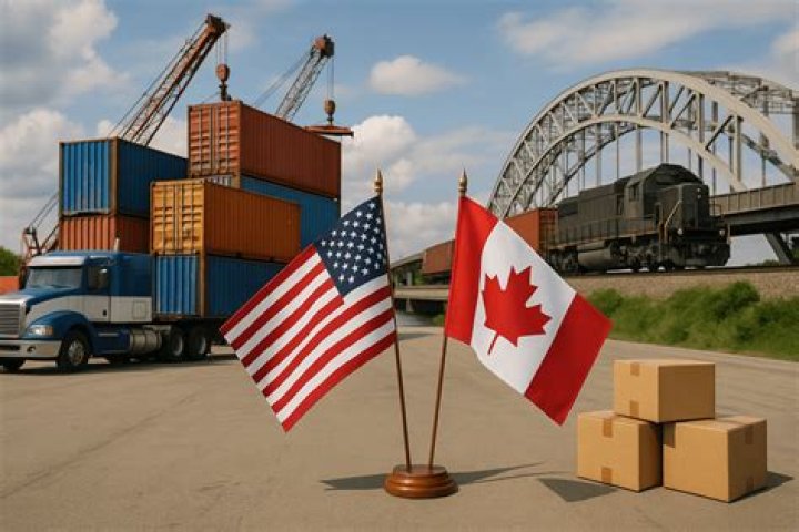 What does the US mainly import from Canada?