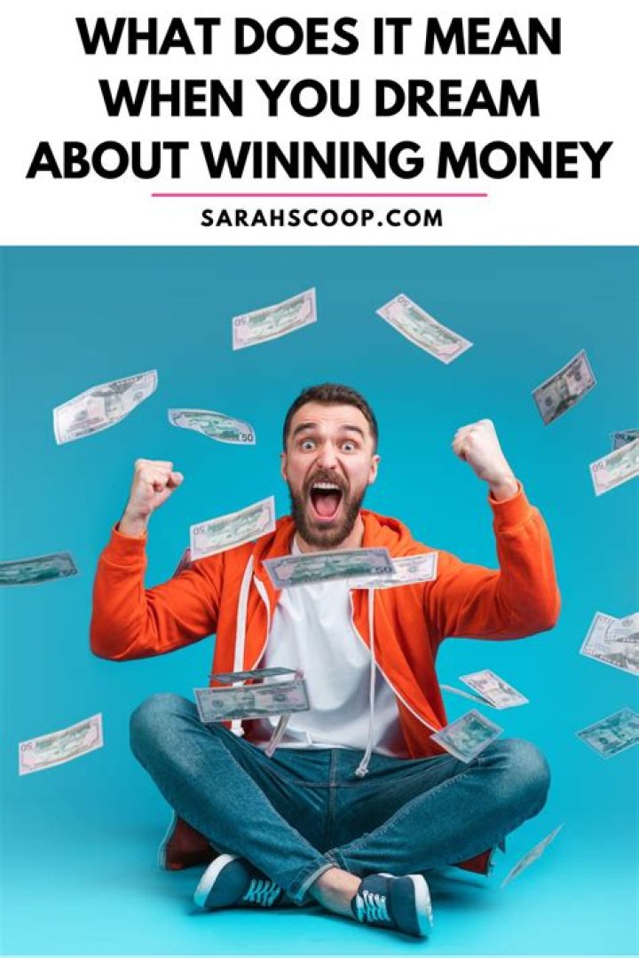 What does winning money dream mean?