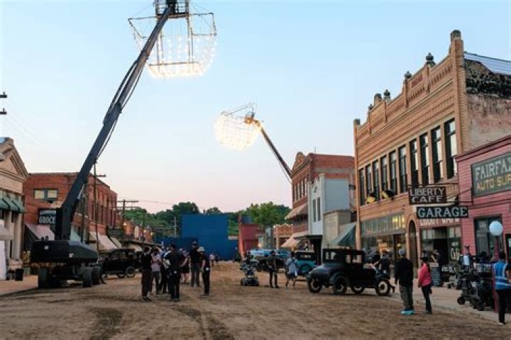 What film is being filmed in Oklahoma?