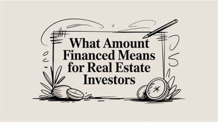 What financed means?