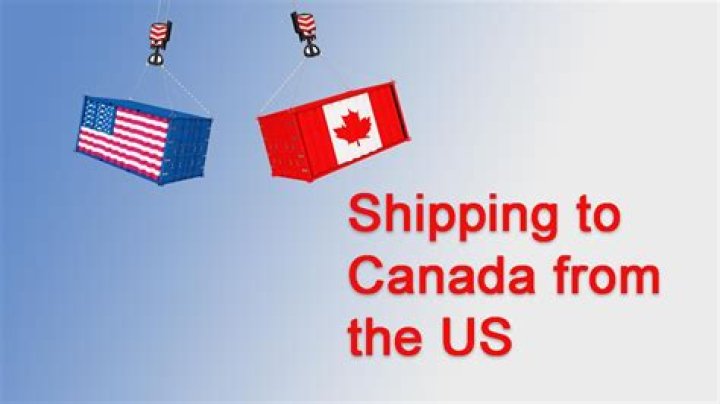 What goods does the US send to Canada?