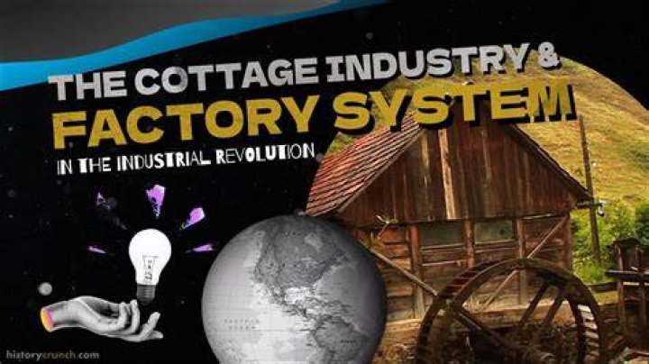 What happened to the cottage industry?