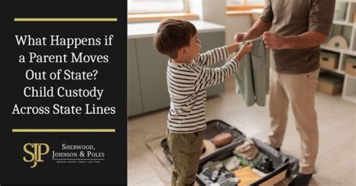 What happens if child moves out of state?