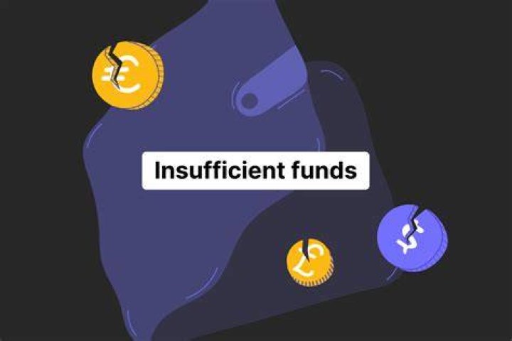 What happens if there are insufficient funds in my bank account?