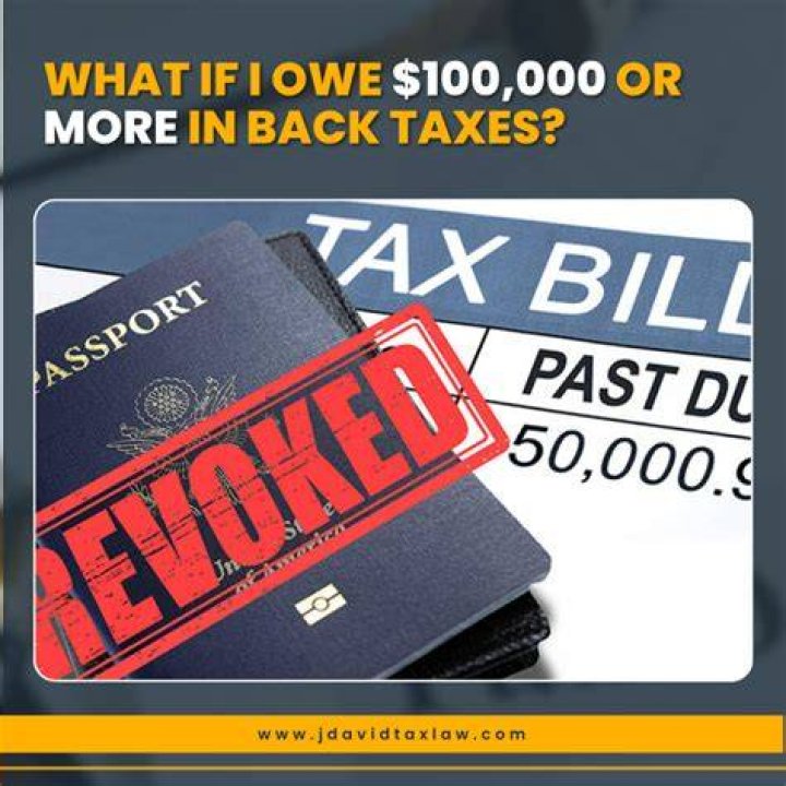 What happens if you owe back taxes to the IRS?