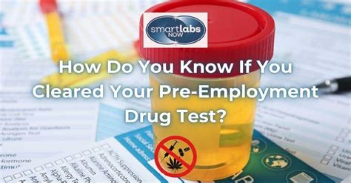 What happens if you test positive for a pre employment drug test?