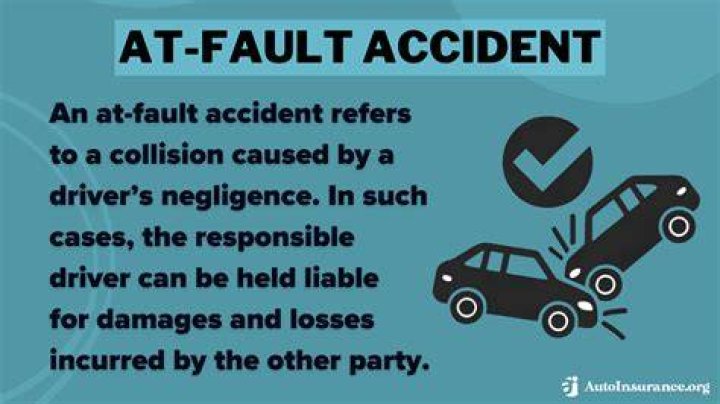 What happens if your insurance finds you at fault?