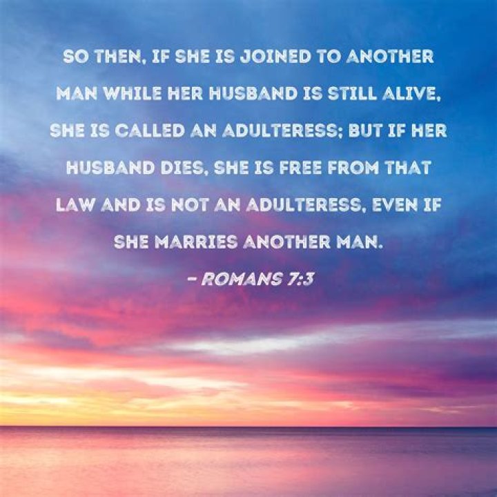 What happens to a widow when her husband dies?