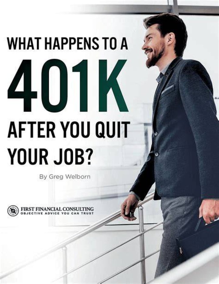 What happens to my 401k when I leave my job?