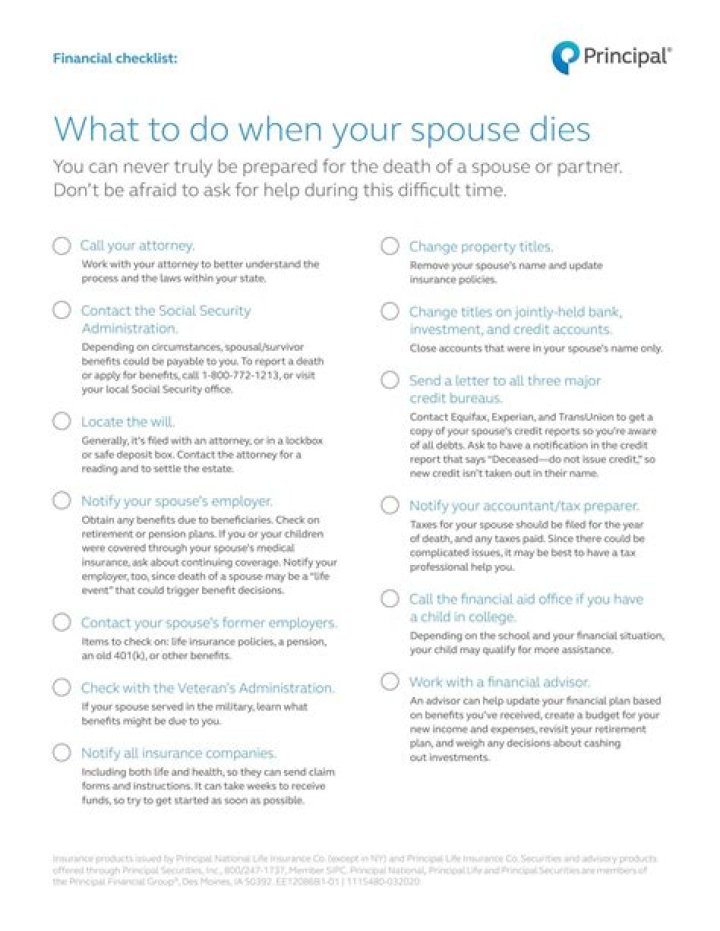 What happens to NOL When spouse dies?