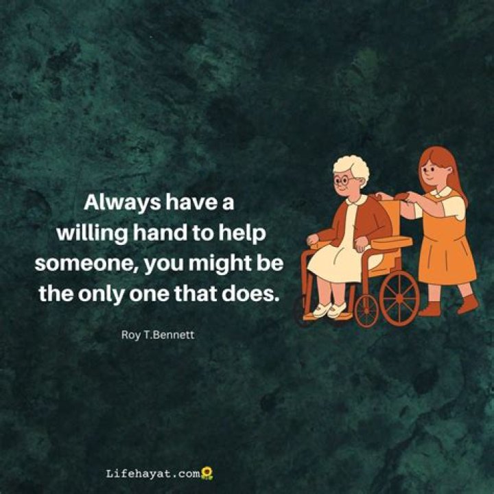 What happens when helping someone?
