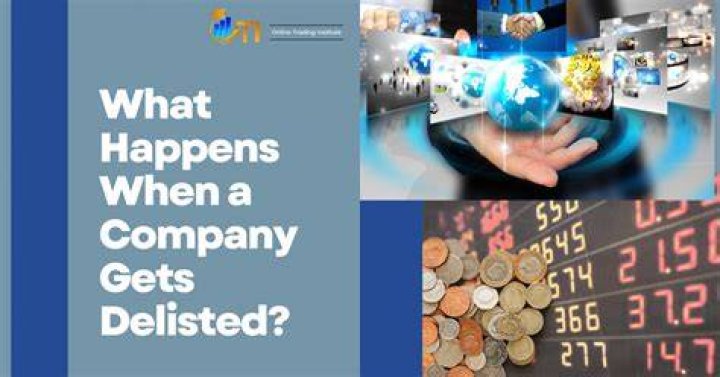 What if a company that I hold shares in gets delisted?
