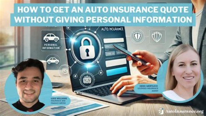 What information is relevant to an insurance quote?