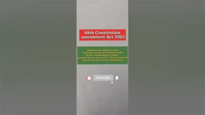 What is 88th Amendment?